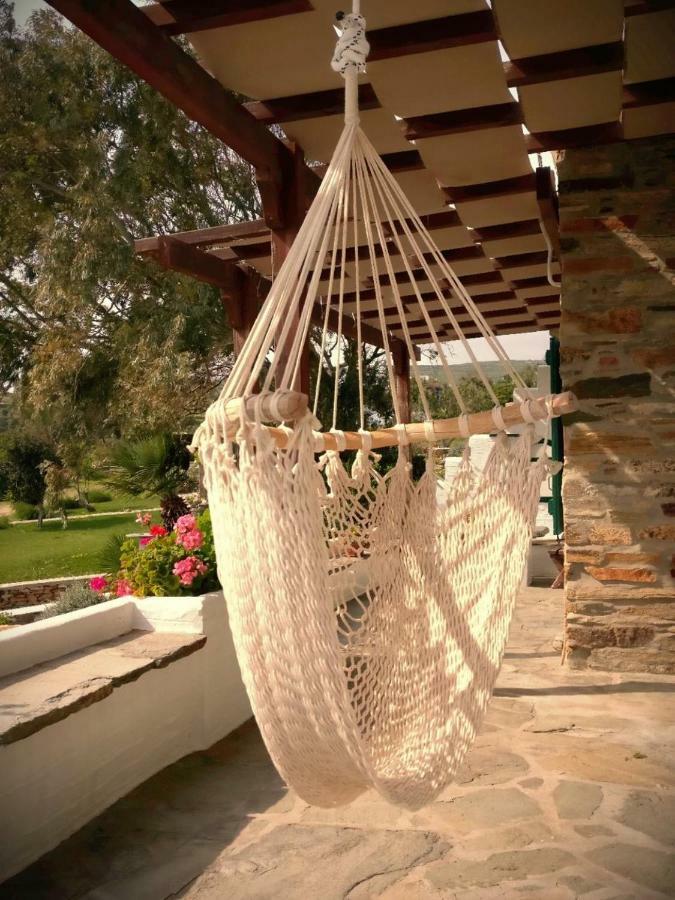 Laggades Relaxing House Villa Tínos Exteriör bild