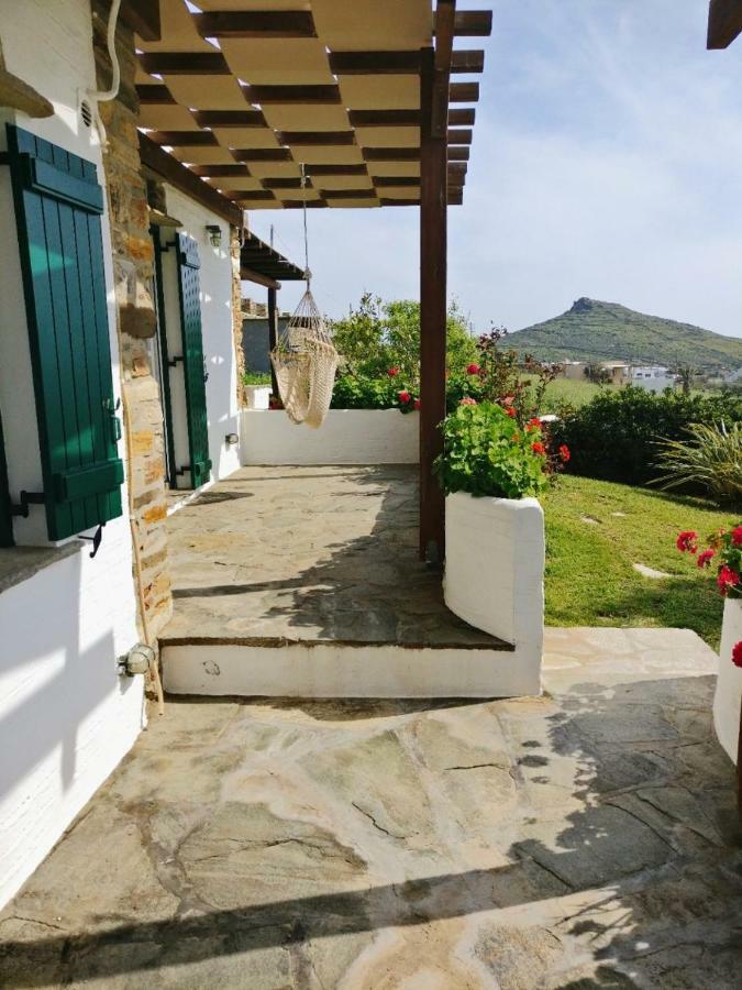 Laggades Relaxing House Villa Tínos Exteriör bild